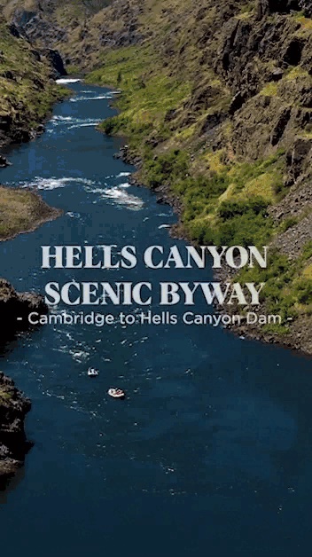 Thumbnail of the animated gif of Hells Canyon Scenic Byway.