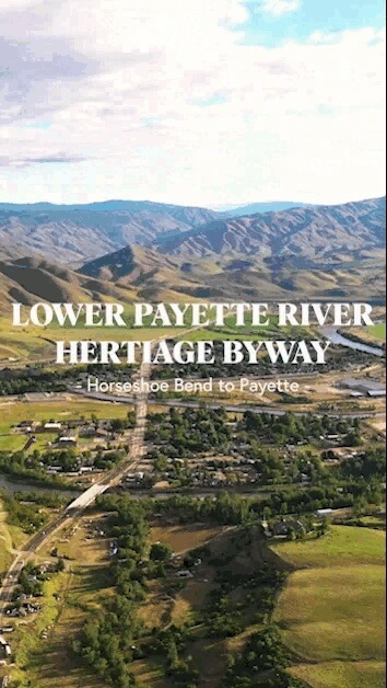 Thumbnail of the animated gif of Lower Payette River Heritage Byway.