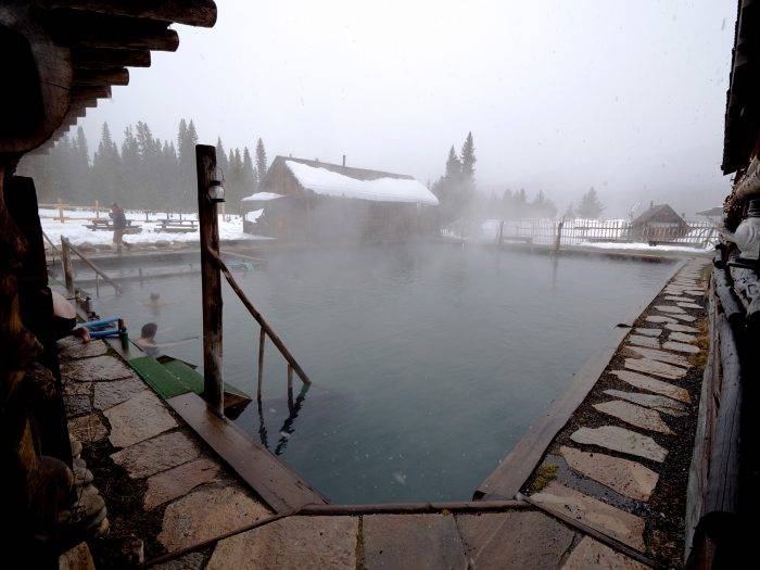 exterior of burgdorf hot springs