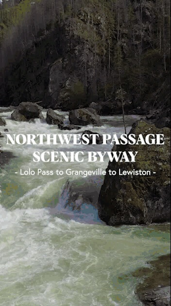Thumbnail of the animated gif of Northwest Passage Scenic Byway.