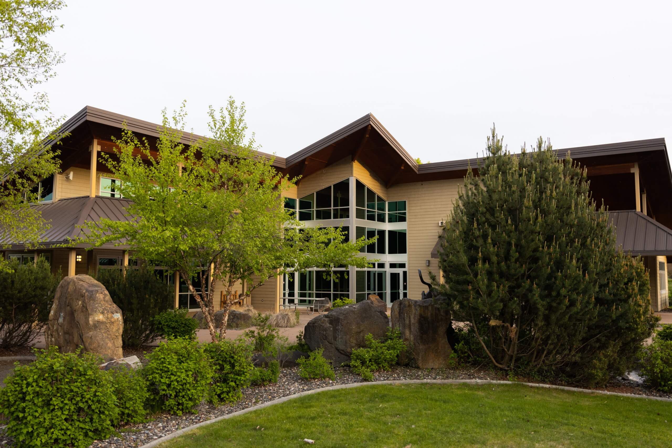 Exterior of the Lewis and Clark Discovery Center.