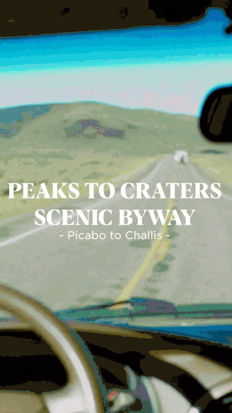 Thumbnail of the animated gif of Peaks to Creaters Scenic Byway.