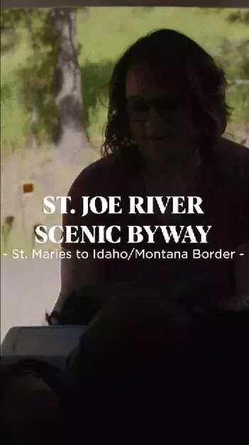 Thumbnail of the animated gif of St. Joe River Scenic Byway.