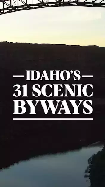 Animated gif of Thousand Springs Scenic Byway.